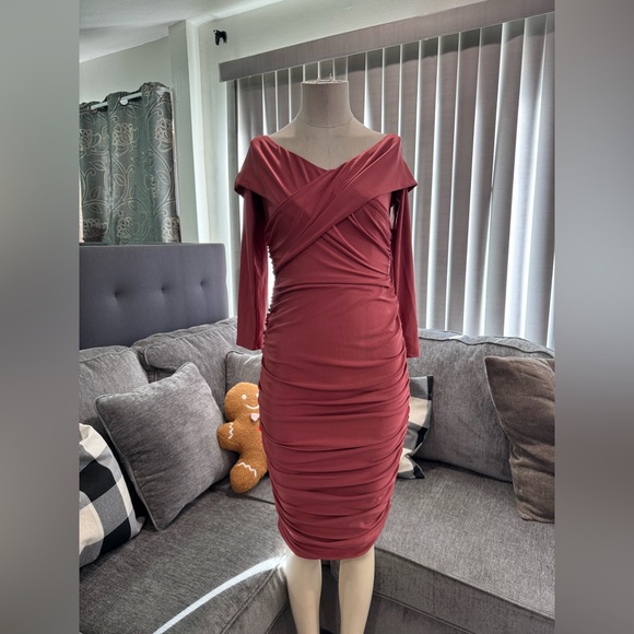 🌸AMTIOUS soften rouched dress ✨ - Picture 2 of 9